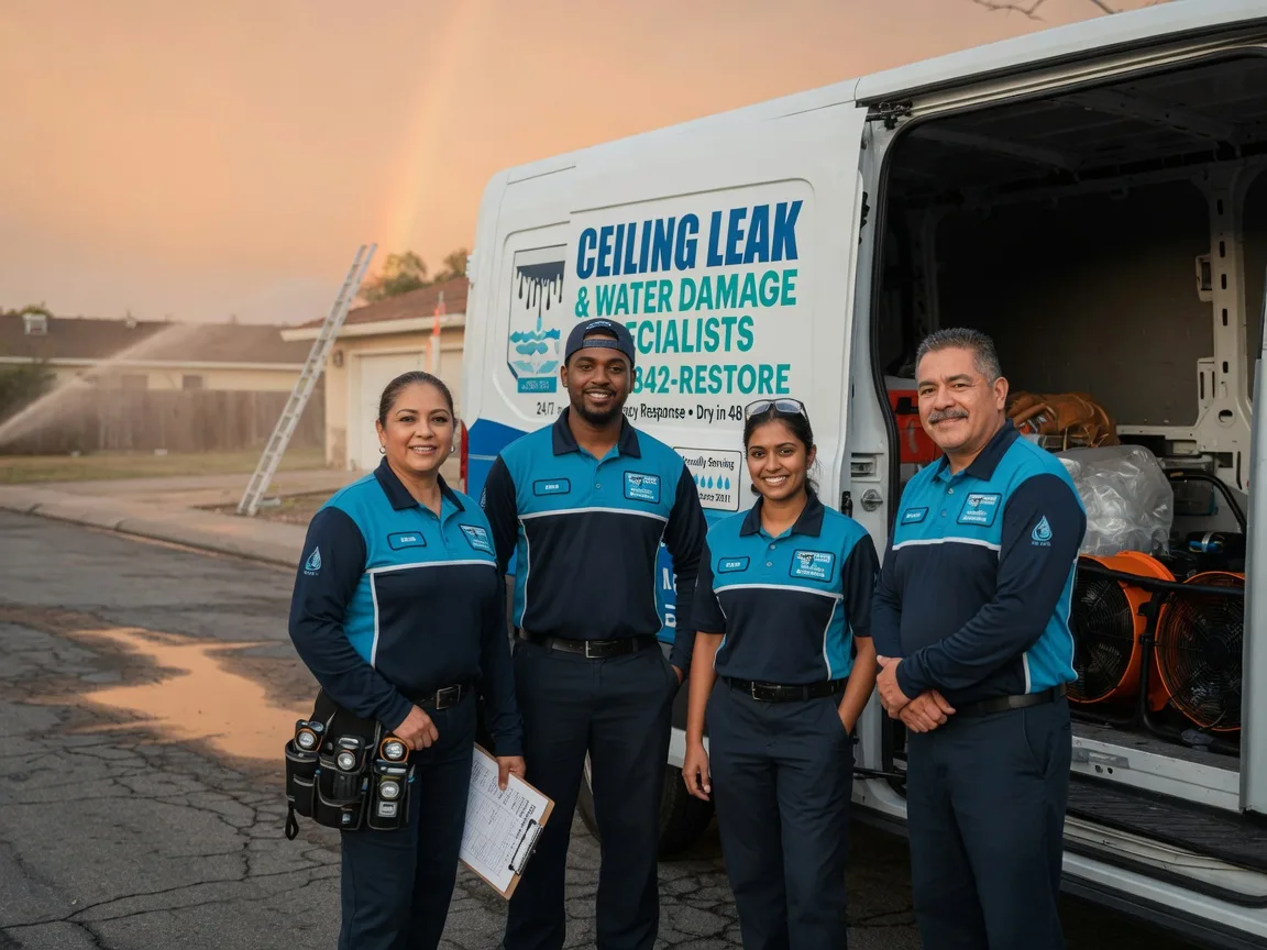 Ceiling Leak Cleanup company in State Line, IN
