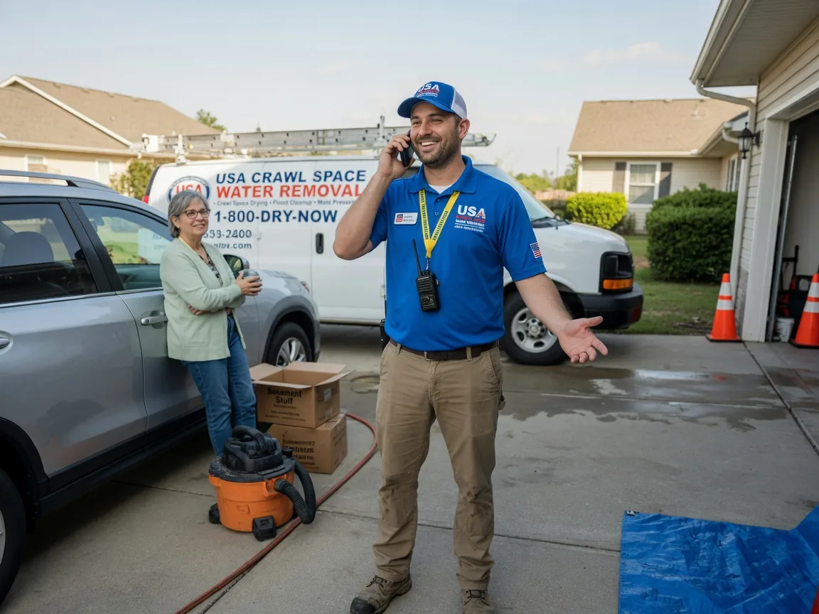 Crawl Space Water Removal State Line, IN FAQs